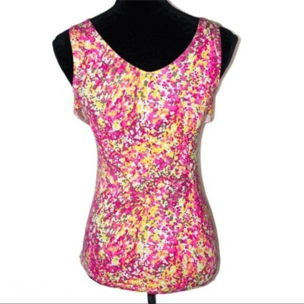 Merona Ruffle Front Tank Top Size XS - Picture 2 of 3